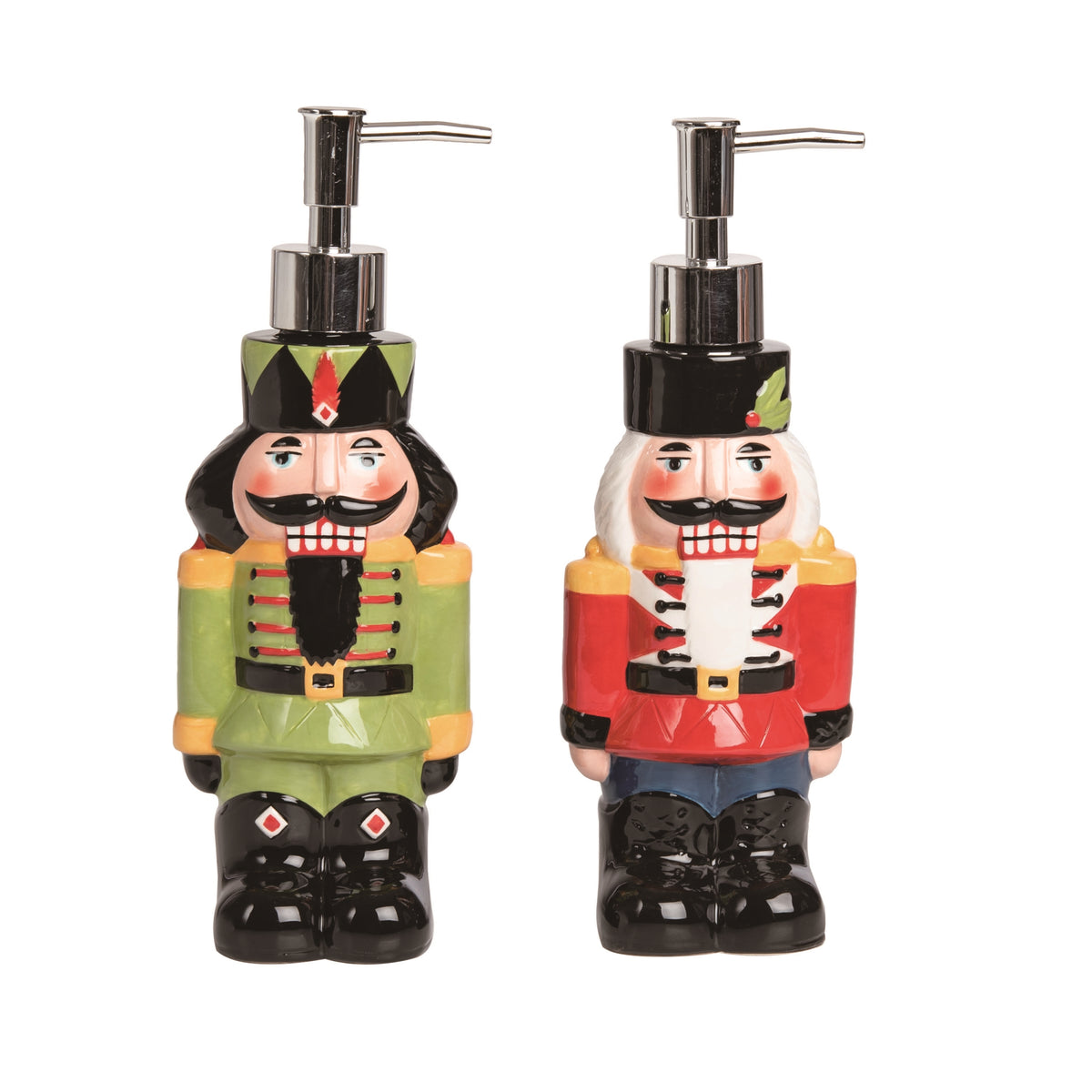 Dol Nutcracker Soap Dispenser 2 Asst Transpac Brands