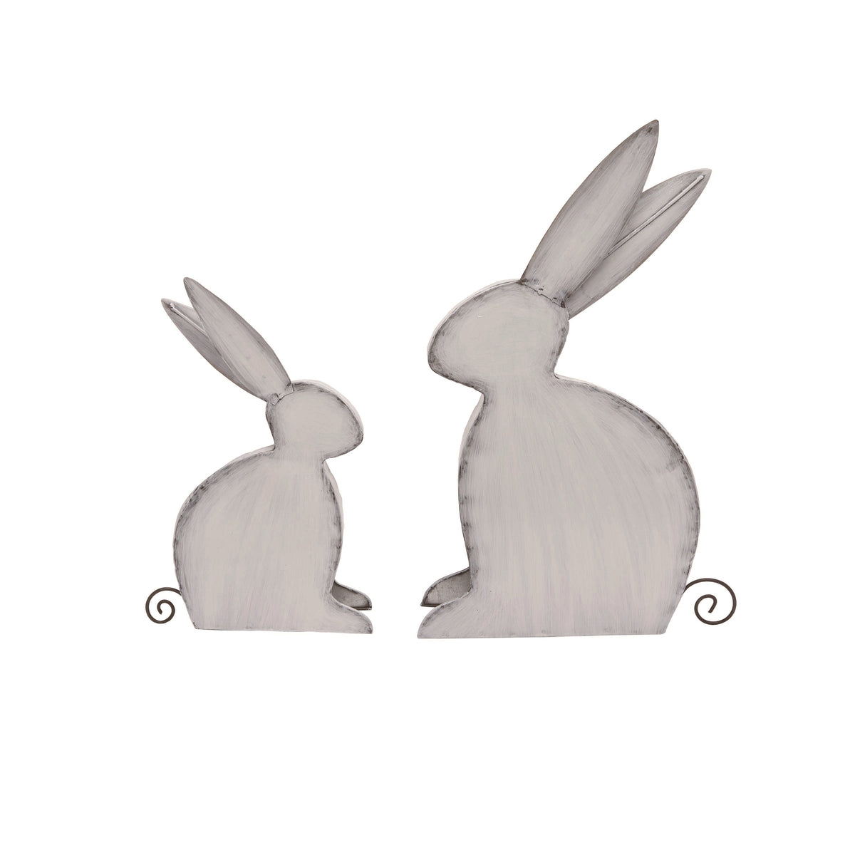 Metal Bunny Decor S/2 – Transpac Brands