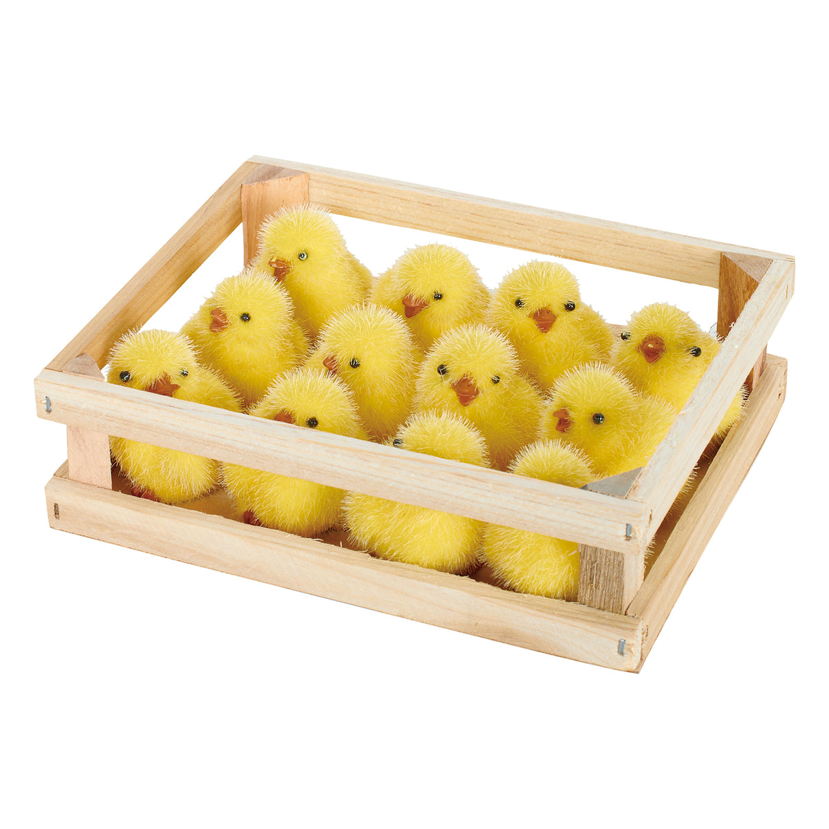 Mini Resin Fuzzy Chick In Box - Set of 12 – Transpac Brands