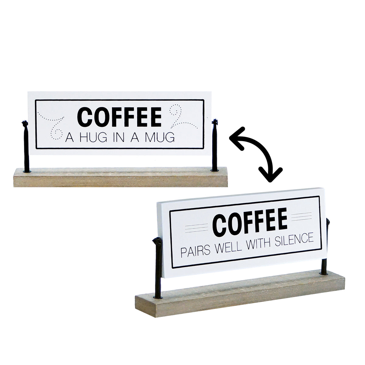 Wood Flip Sign – Transpac Brands