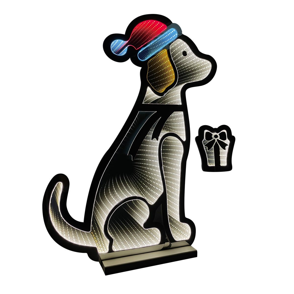 22" INFINITY LIGHT STANDING DOG Transpac Brands