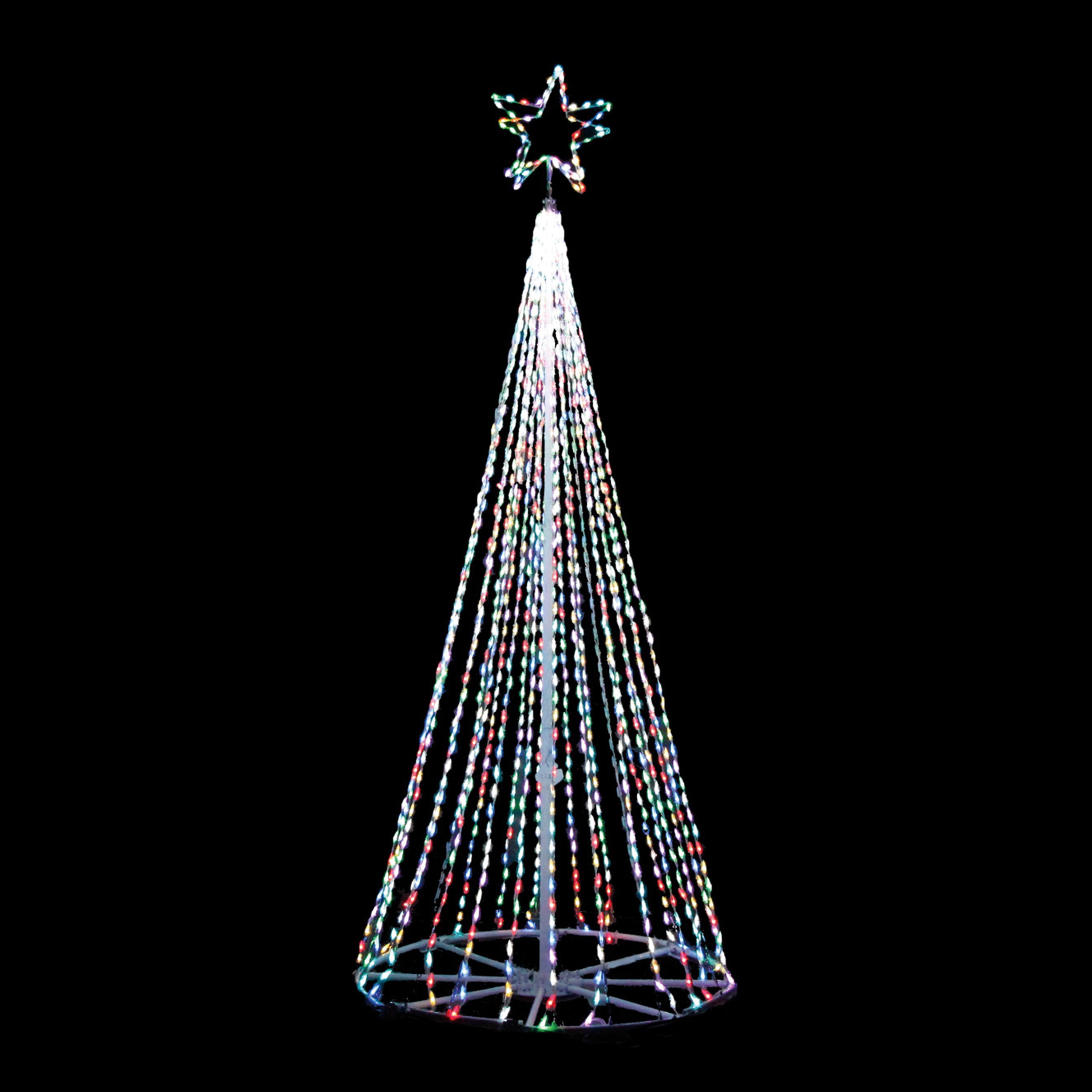 Trans Pc Led 10.5' RGB Color Changing LED Tree 1057 LED – Transpac Brands