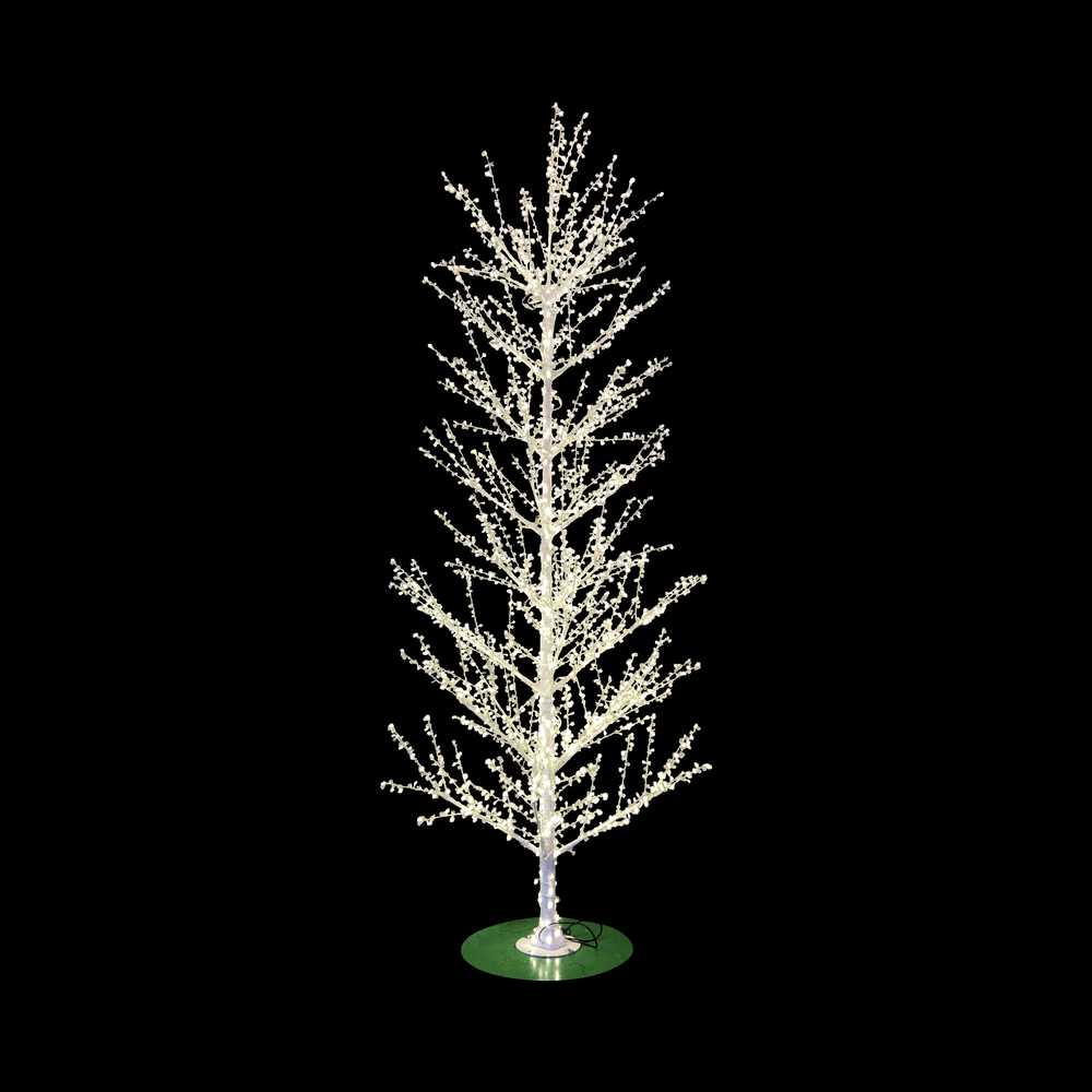 Trans Pc Led 15FT CRYSTAL LED TREE - 2864 WARM WHITE LED – Transpac Brands