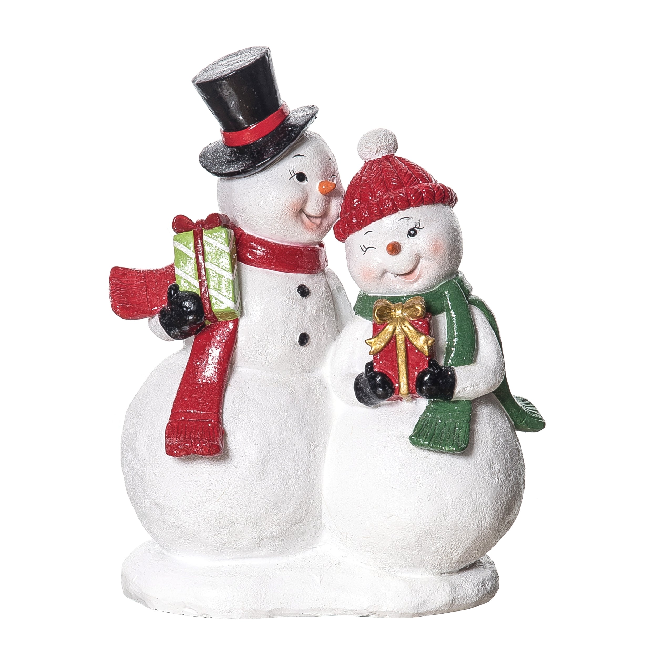 Res Winking Snowman Couple Fig – Transpac Brands