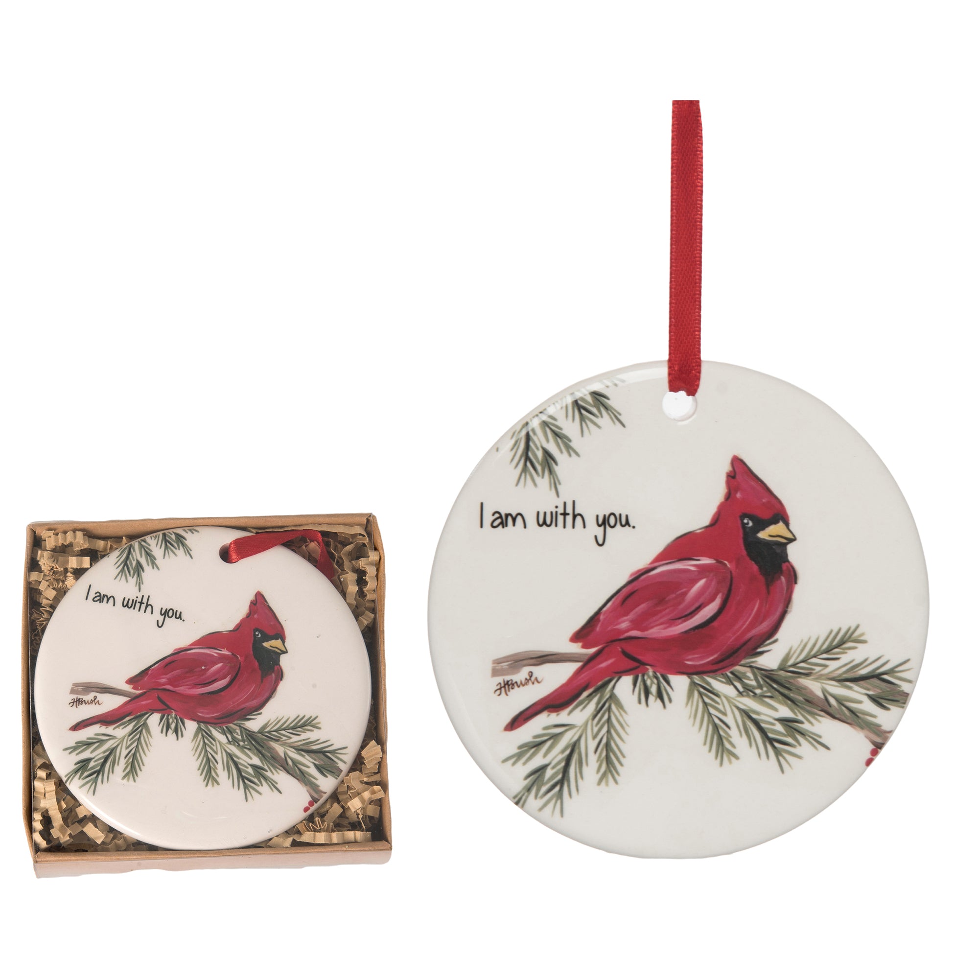 Transpac 3-inch Christmas Cardinal Salt And Pepper Shaker Set - Multicolor Dolomite, Set Of 2, Holiday Decor - View #4