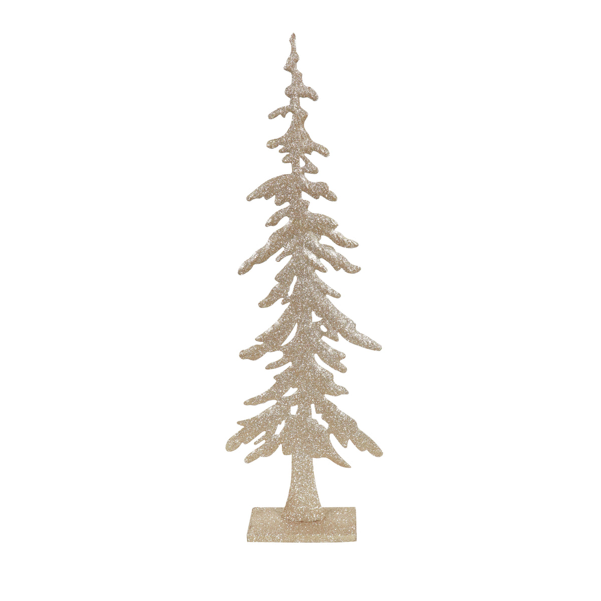 Metal Gold Glitter Trees SMALL – Transpac Brands
