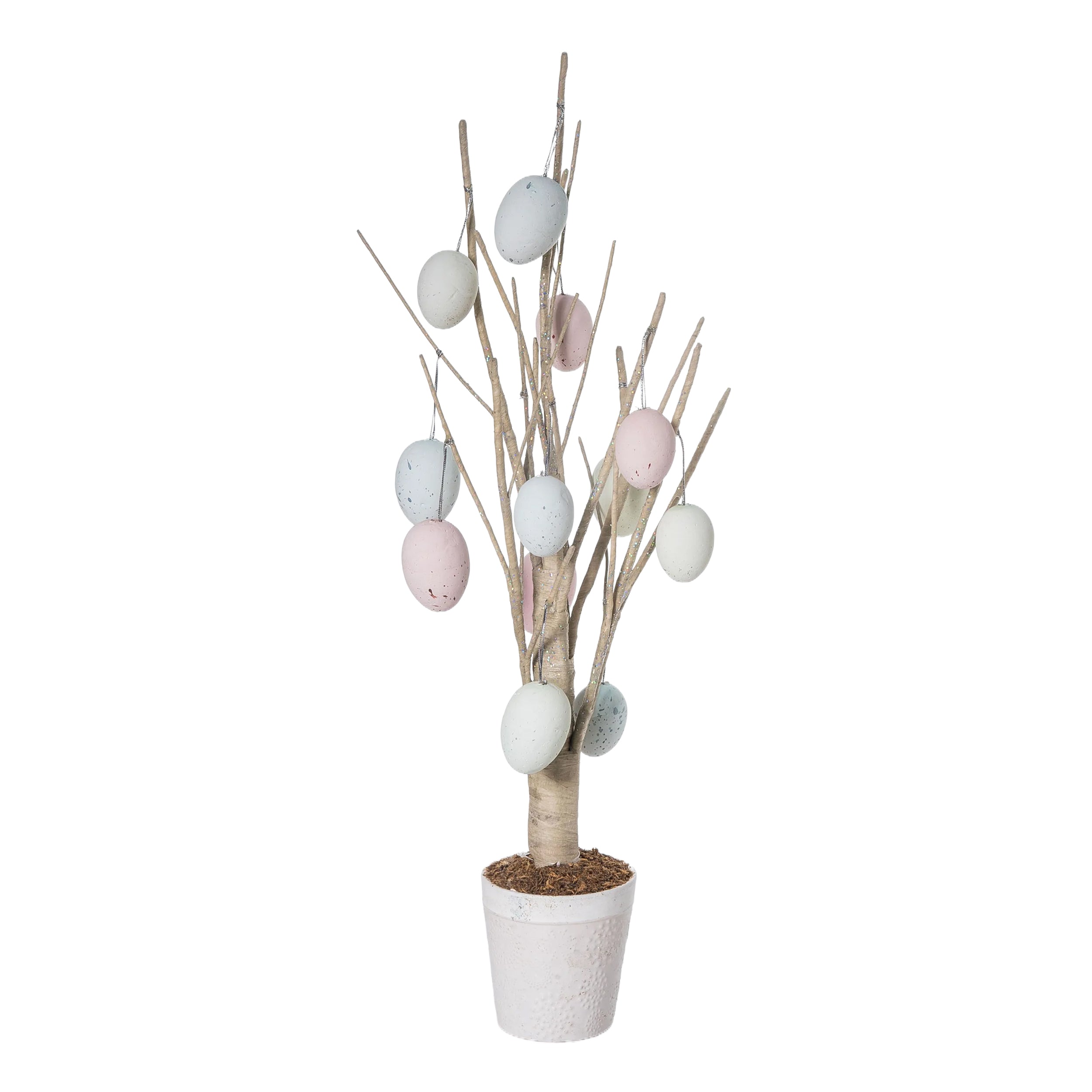 Arbre décoratif de Pâques en œufs pastel de 18 pouces par Raz Imports
