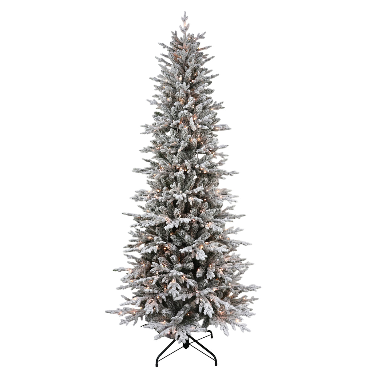 7.5' LED Pencil Flocked Tree – Transpac Brands