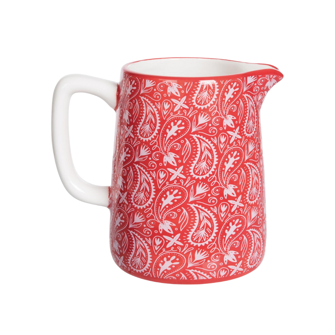 Dol Red Paisley Juice Pitcher – Transpac Brands