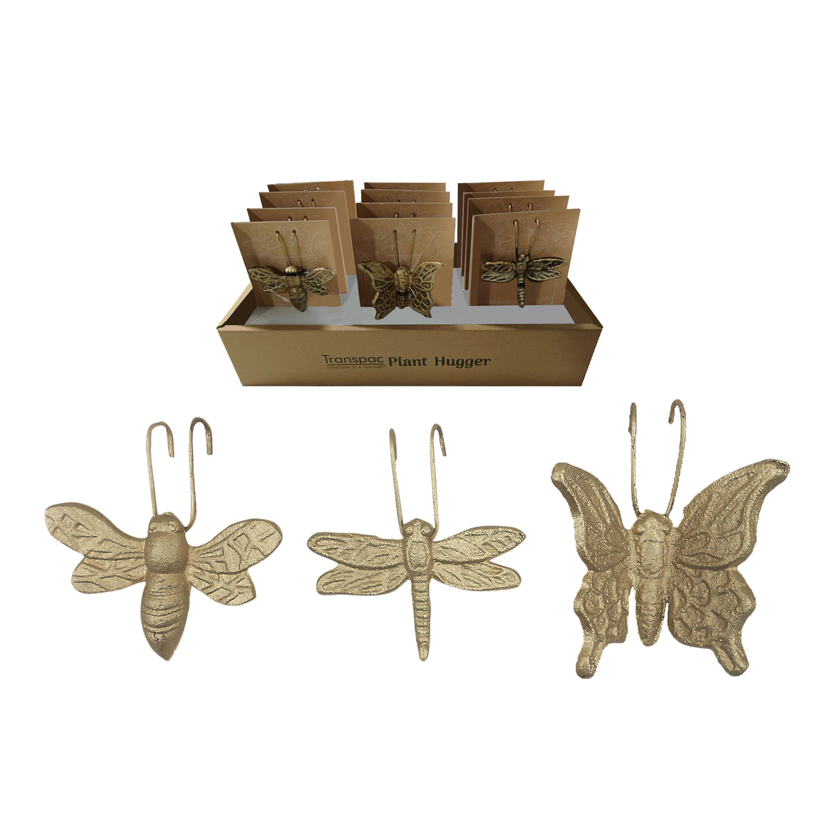 Iron Insect Plant Hangers - Set of 12 – Transpac Brands