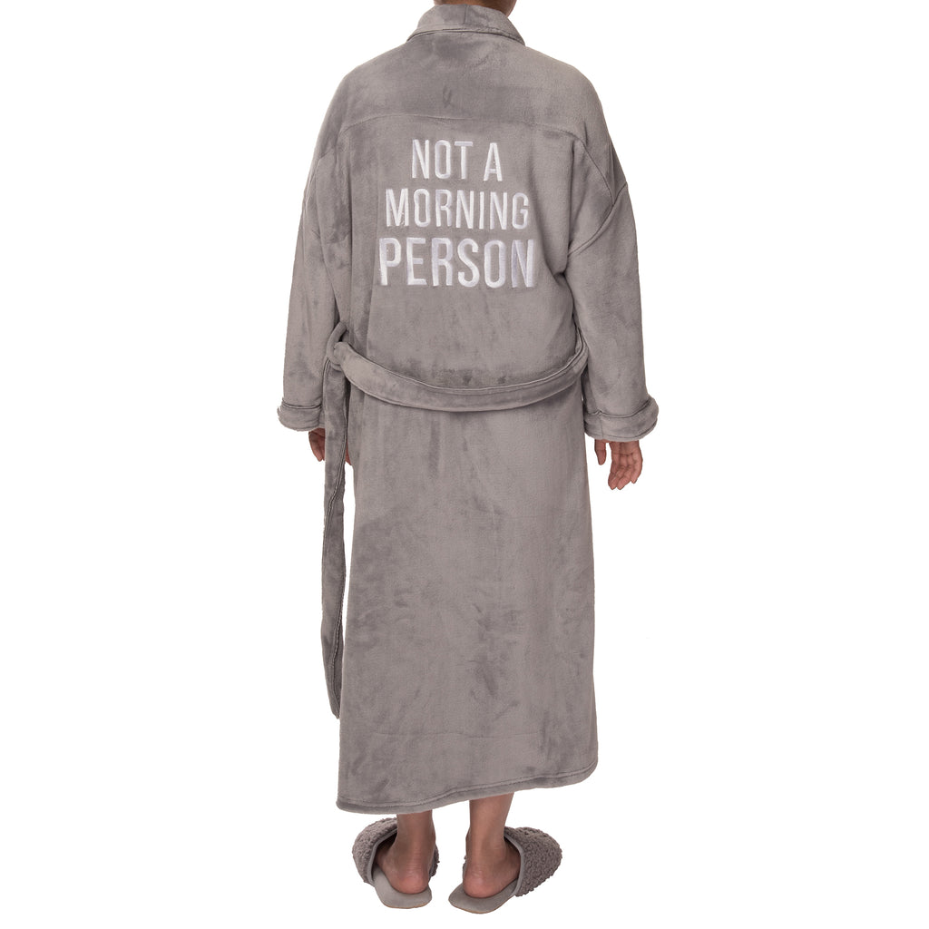 Not A Morning Person Robe Sm/Md – Transpac Brands