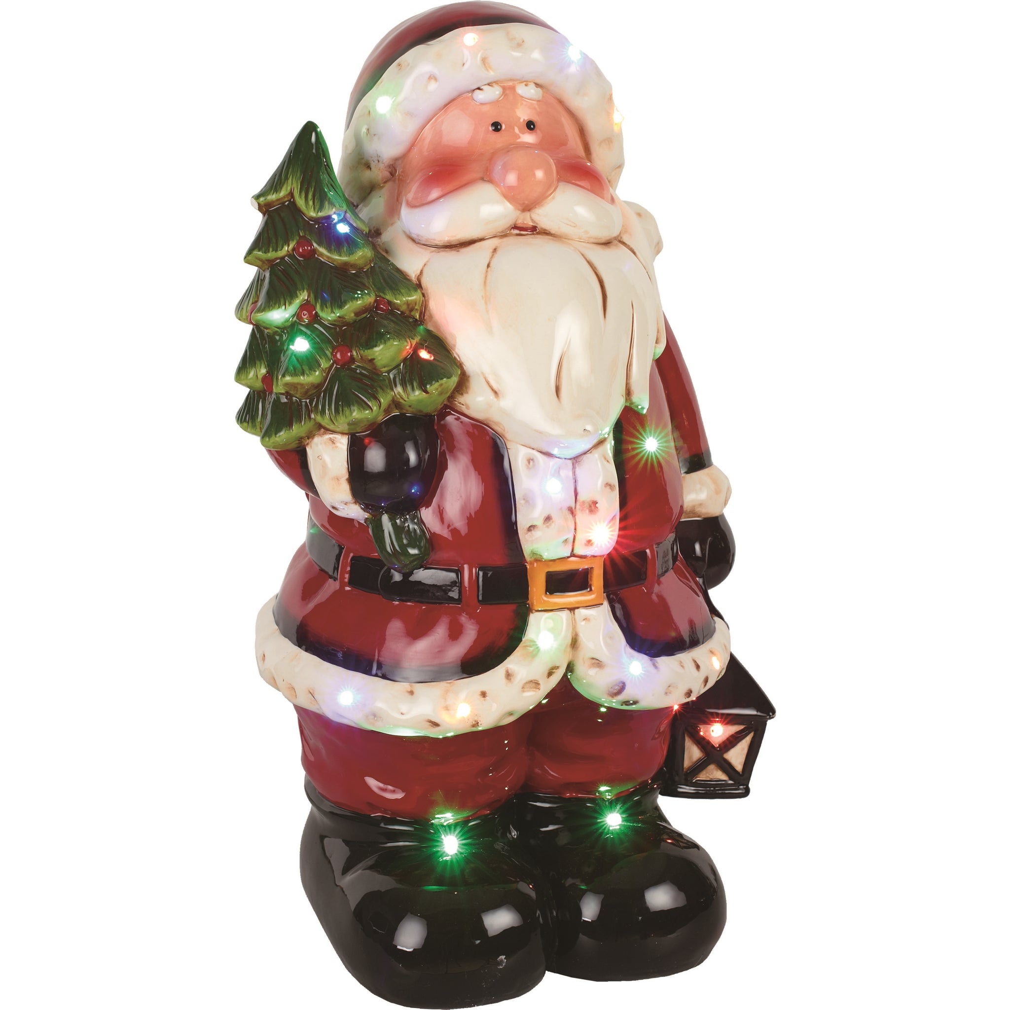 Lg Dol Led/Music Santa – Transpac Brands