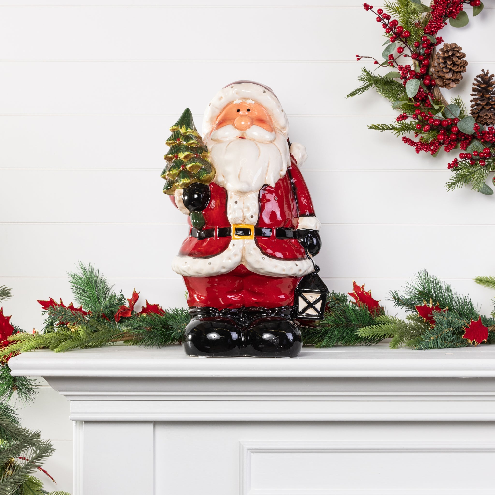 Lg Dol Led/Music Santa – Transpac Brands